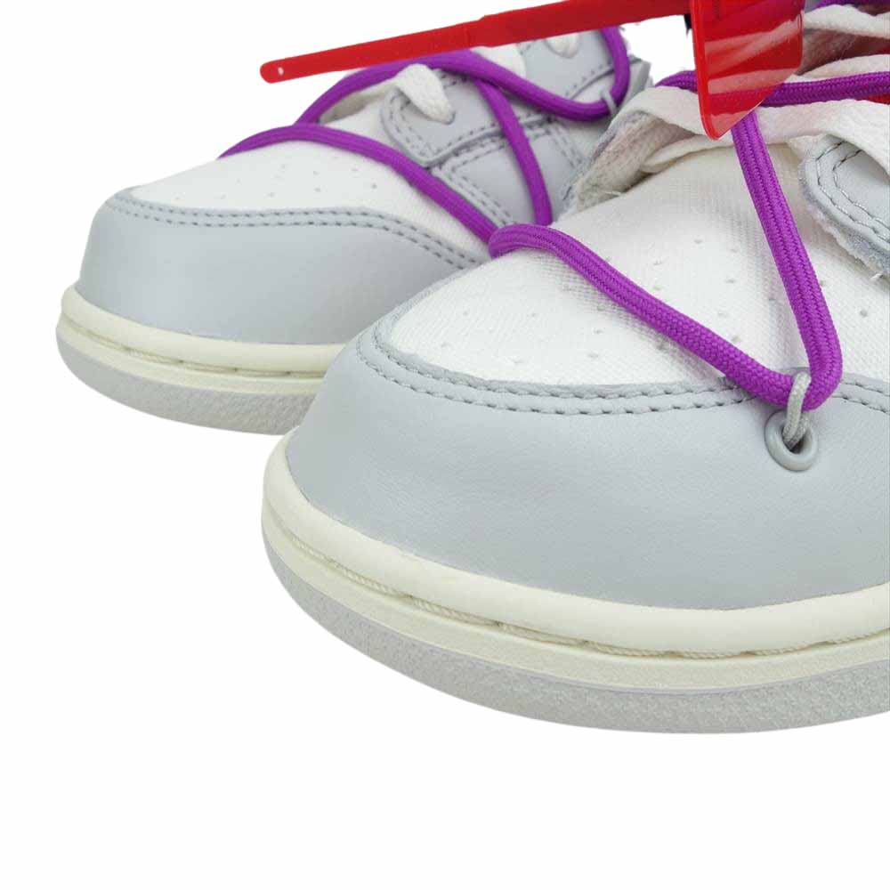 NIKE ナイキ DM1602-101 DUNK LOW OFF WHITE 1 OF 50 45 ダンク ロー  オフホワイト オフホワイト系 28cm【新古品】【未使用】【中古】