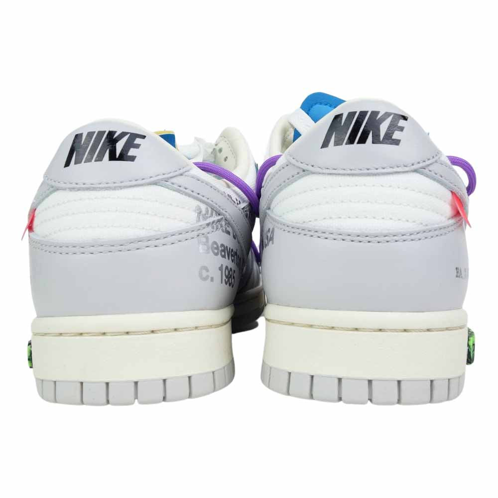 NIKE ナイキ  DM1602-125 DUNK LOW OFF WHITE 1 OF 50 47 ダンク ロー  オフホワイト ホワイト系 28cm【新古品】【未使用】【中古】