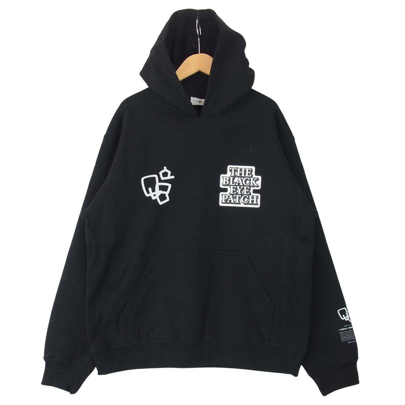 ブラックアイパッチ 21SS BEPSS21TP05 LOGO HOODED PARKA ロゴ フーデッド ブラック系 M【新古品】【未使用】【中古】