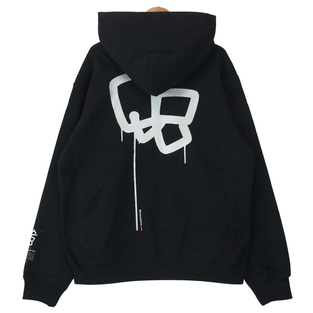 ブラックアイパッチ 21SS BEPSS21TP05 LOGO HOODED PARKA ロゴ フーデッド ブラック系 M【新古品】【未使用】【中古】