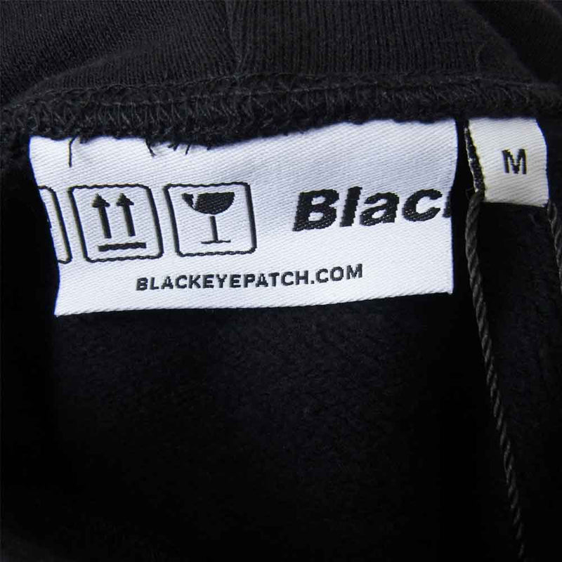 ブラックアイパッチ 21SS BEPSS21TP05 LOGO HOODED PARKA ロゴ フーデッド ブラック系 M【新古品】【未使用】【中古】