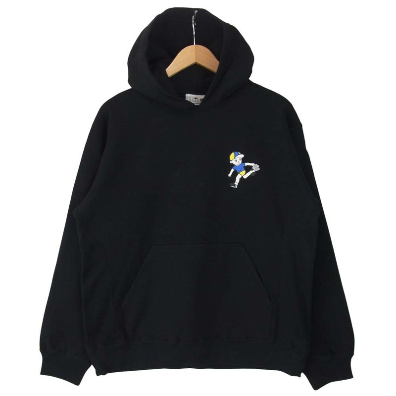 ブラックアイパッチ 21SS BEPSS21TP19 CHILDREN AT PLAY HOODIE チルドレン アット プレイ ブラック系 M【新古品】【未使用】【中古】