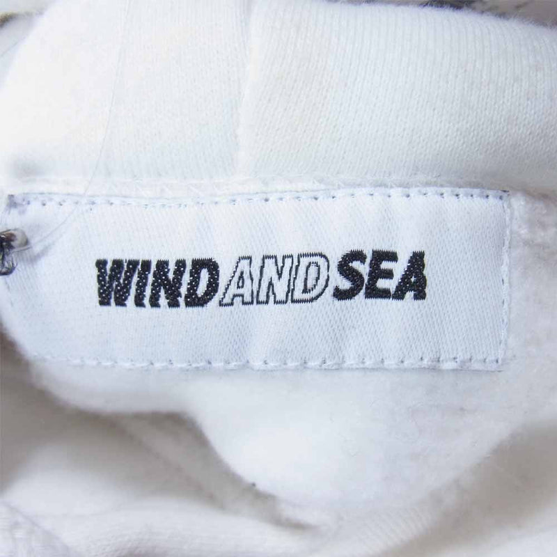 L WIND AND SEA × MINTCREW LOGO パーカー