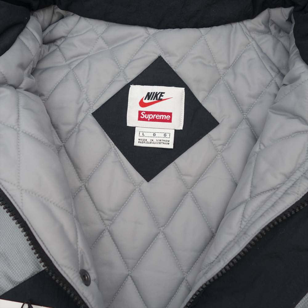 Supreme シュプリーム 19SS CD6074  Nike Hooded Sport Jacket ナイキ 中綿 フーデッド スポーツ ジャケット L【新古品】【未使用】【中古】