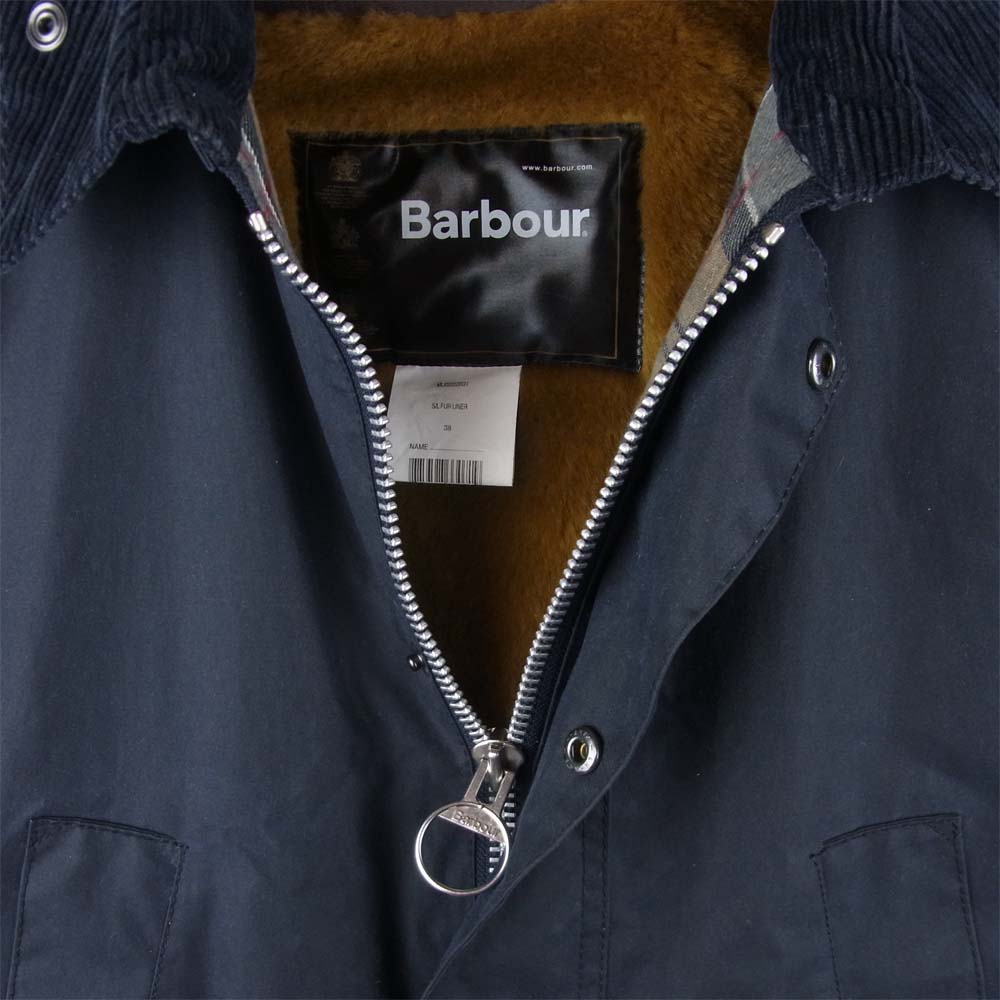 Barbour バブアー 1102051 SHIPS シップス BEDALE SL ビデイル SL ライナー付き ジャケット ネイビー系【中古】