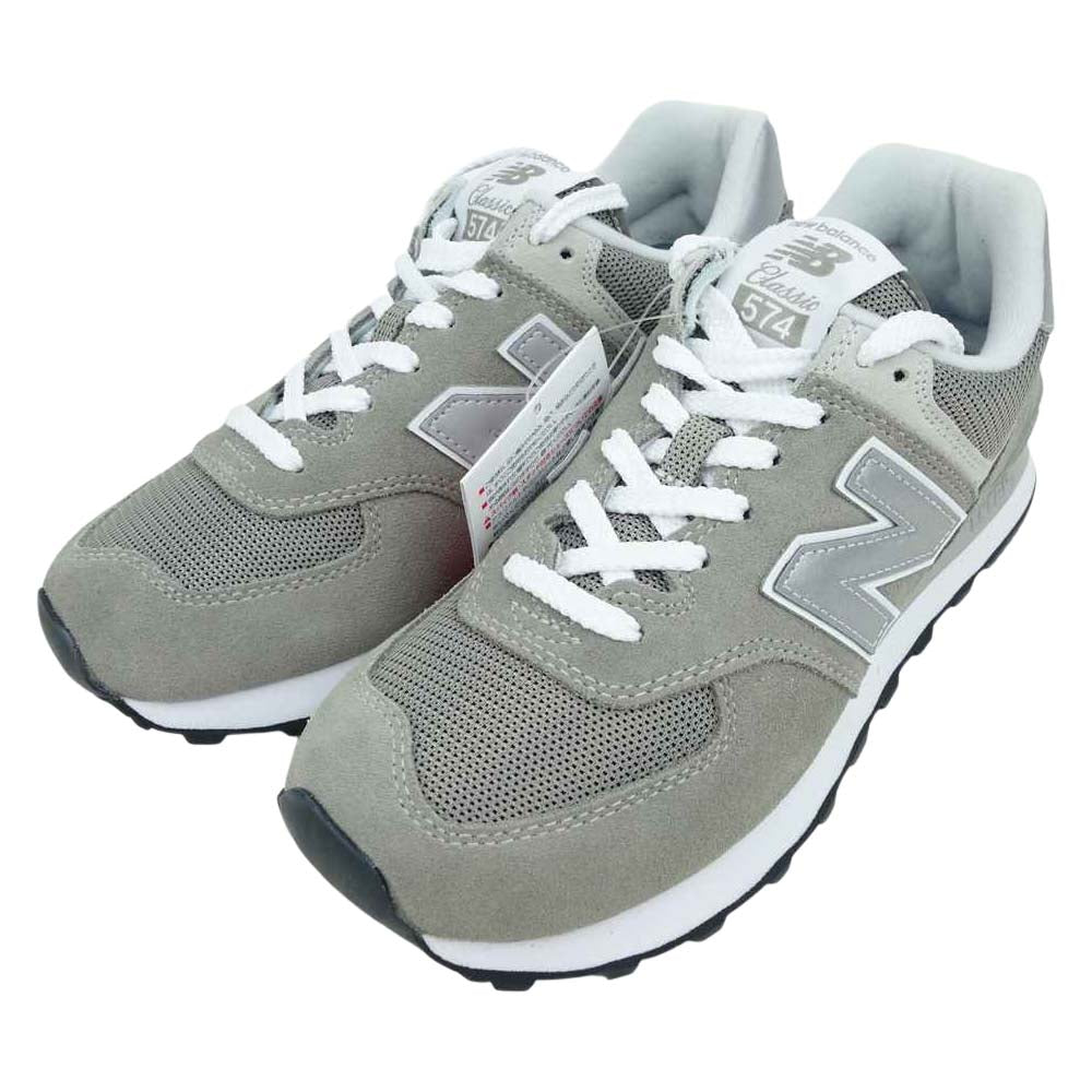 NEW BALANCE ニューバランス ML574EGG スニーカー グレー系 24.5cm【新古品】【未使用】【中古】