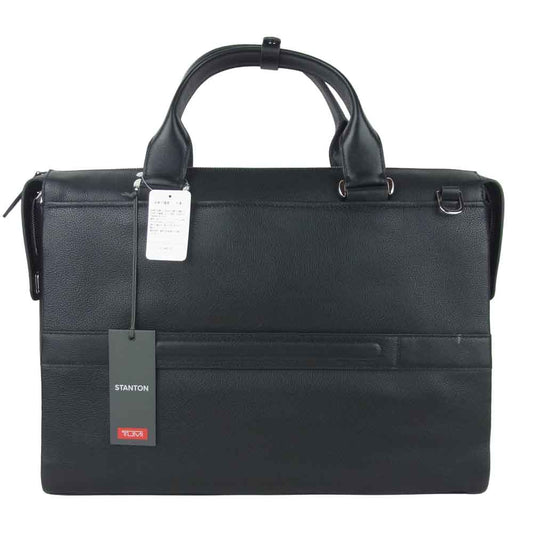TUMI トゥミ 1041 STANTON スタントン 2WAY ブリーフケース ショルダー バッグ ブラック系【新古品】【未使用】【中古】