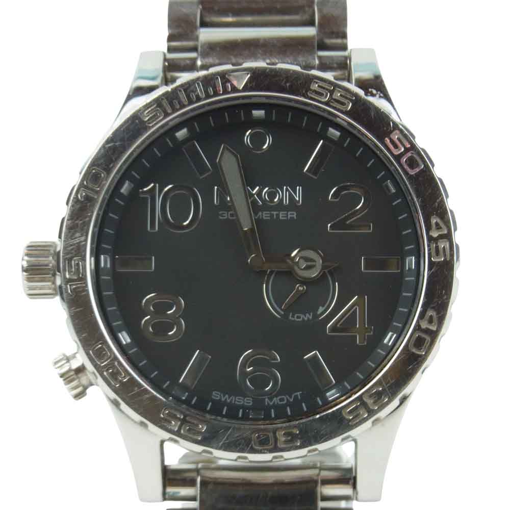 NIXON ニクソン SIMPLIFY THE51-30 CHRONO 腕時計 シルバー系【中古】