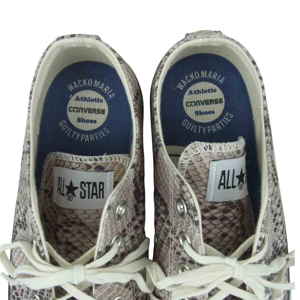CONVERSE コンバース 1CL624 WACKO MARIA ワコマリア ALL STAR OX WM オールスター オックスフォード スニーカー グレー系 26cm【中古】