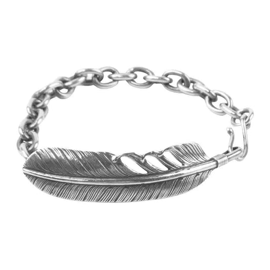 WINGROCK ウィングロック フェザーチェーン ブレスレット シルバー系【中古】