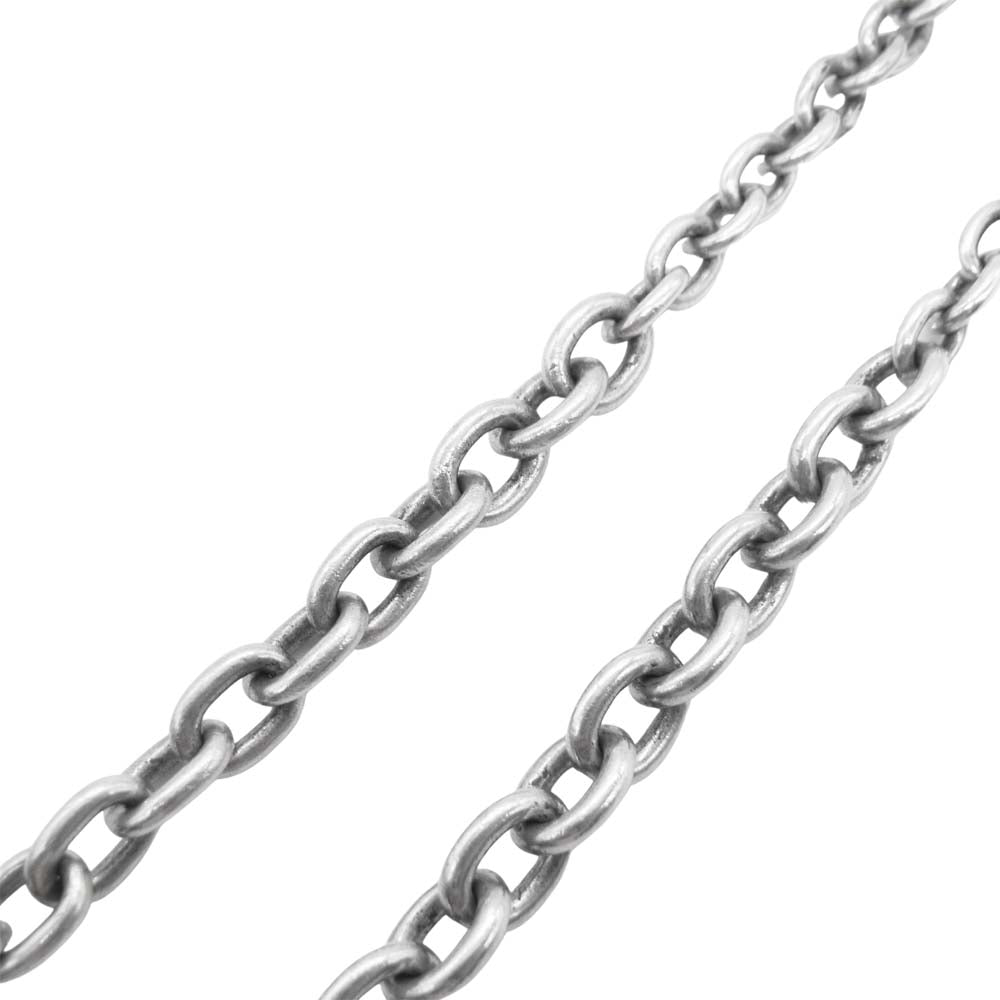 WINGROCK ウィングロック K18 金メタル付き ウォレットチェーン シルバー系【中古】