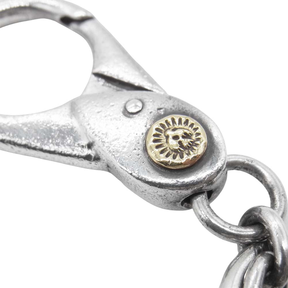 WINGROCK ウィングロック K18 金メタル付き ウォレットチェーン