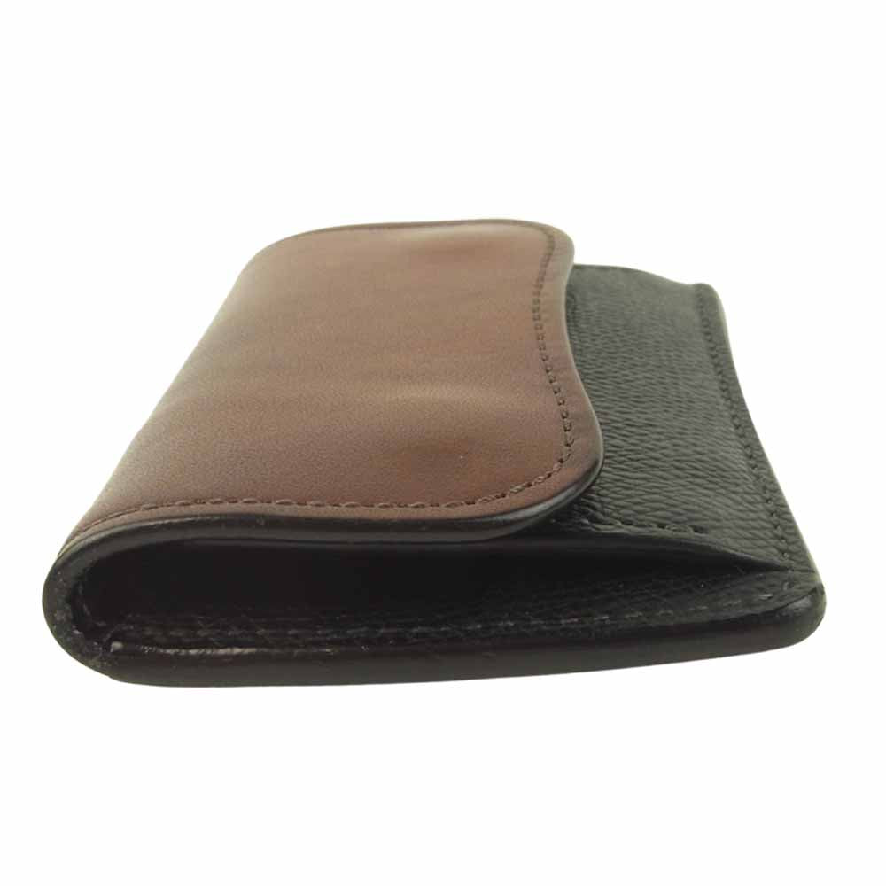 WILDSWANS ワイルドスワンズ フルグレインブライドル tongue タング 別注 型押しサドル コインケース ブラウン系 ブラック系【中古】