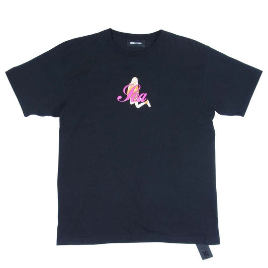 WIND AND SEA ウィンダンシー 21SS WDS-GS-01 × GRACE CHOW グレースチョウ Tシャツ ブラック系 L【美品】【中古】
