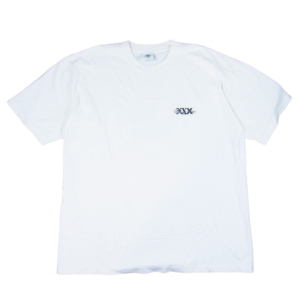 ヴィオラアンドローゼス × VIOLA&ROSES LOGO BIG TEE ヴィオラアンドローゼス ロゴ刺繍 半袖 Tシャツ ホワイト系 XL【新古品】【未使用】【中古】