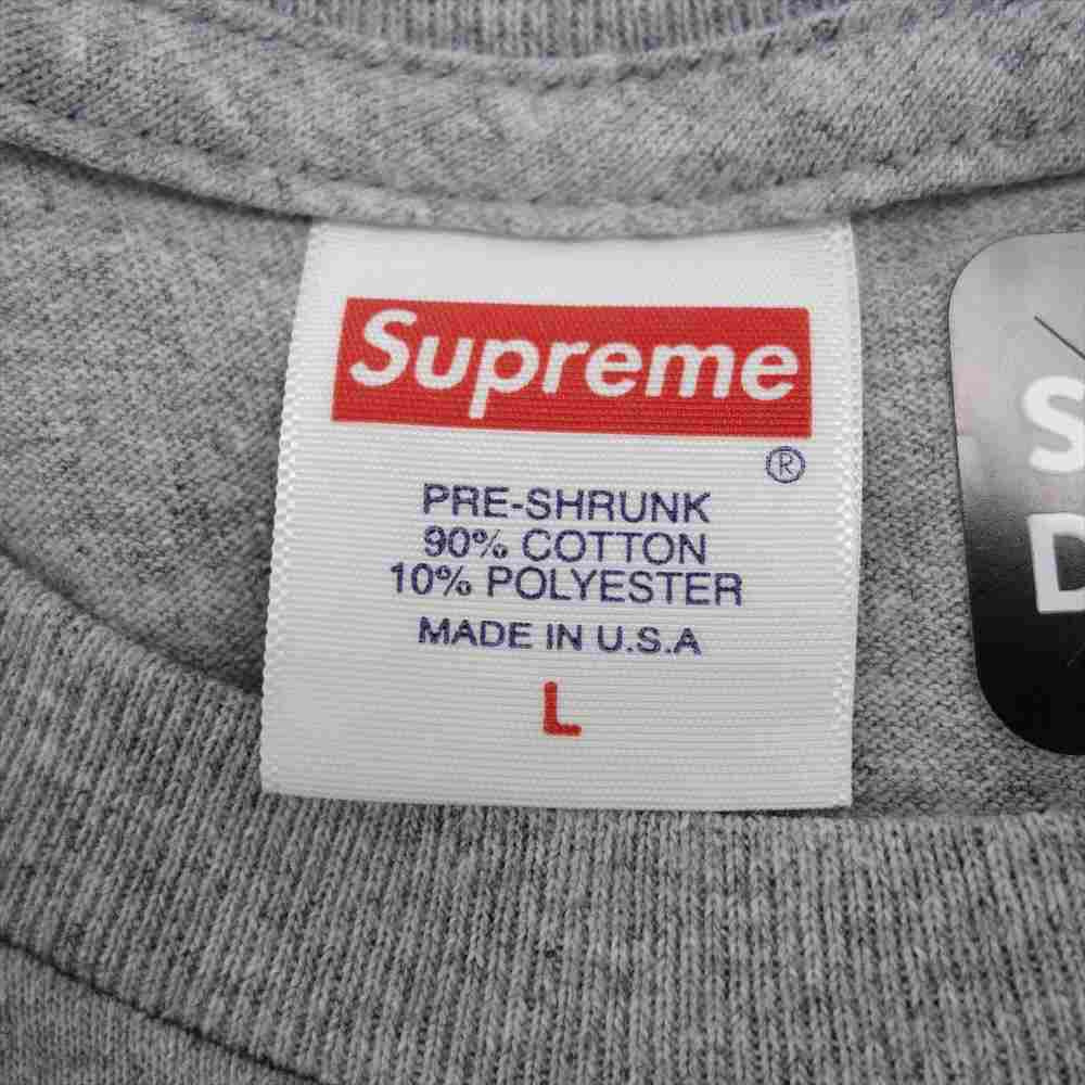 Supreme シュプリーム 21AW Est. 1994 Tee 半袖 Tシャツ グレー系 L【新古品】【未使用】【中古】