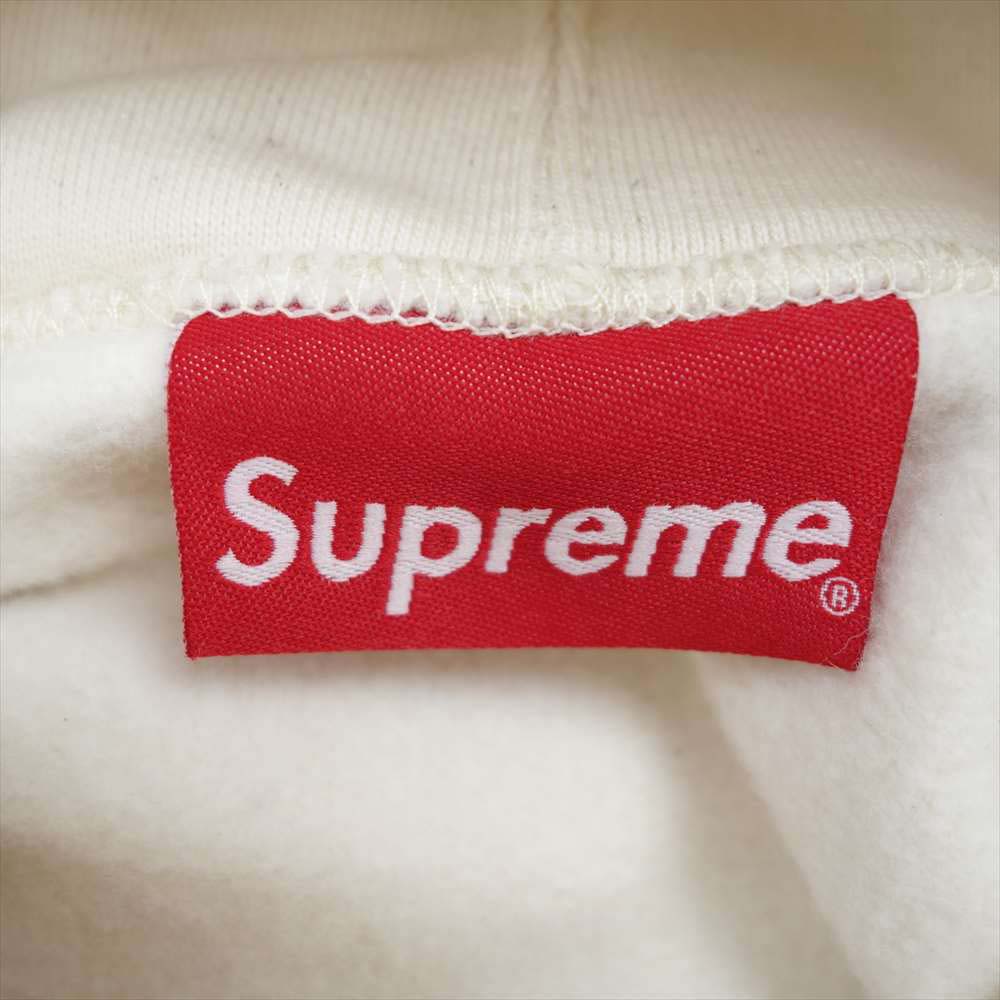 Supreme シュプリーム 21AW Contrast Hooded Sweatshirt コントラスト フーデッド スウェット パーカー ホワイト系 XL【新古品】【未使用】【中古】