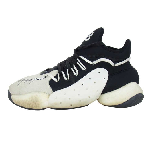 Yohji Yamamoto ヨウジヤマモト Y-3 ワイスリー 18AW BC0337 BYW BBALL スニーカー ホワイト系 ブラック系 26.5ｃｍ【中古】