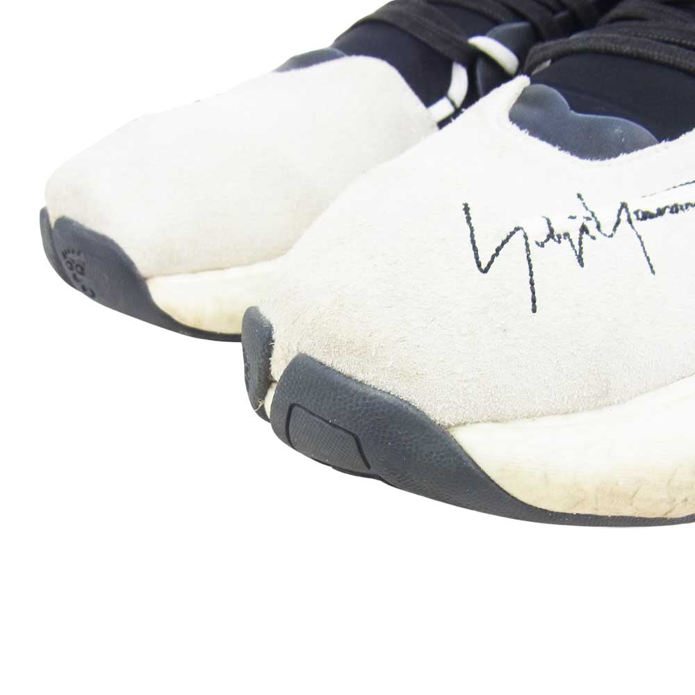 Yohji Yamamoto ヨウジヤマモト Y-3 ワイスリー 18AW BC0337 BYW BBALL スニーカー ホワイト系 ブラック系 26.5ｃｍ【中古】
