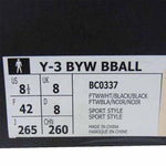 Yohji Yamamoto ヨウジヤマモト Y-3 ワイスリー 18AW BC0337 BYW BBALL スニーカー ホワイト系 ブラック系 26.5ｃｍ【中古】