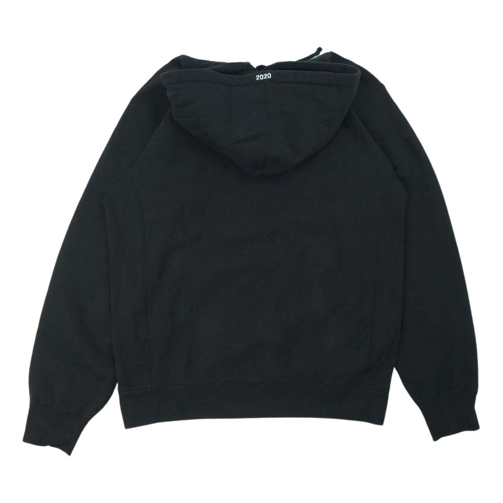 Supreme シュプリーム 20SS Motion Logo Hooded Sweatshirt モーション ロゴ スウェット プルオーバー パーカー  ブラック系 L【中古】