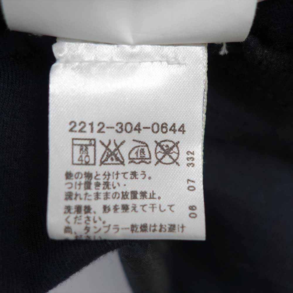 CHROME HEARTS クロムハーツ（原本無） 国内正規品 USA製 スクロールラベル ホースシュー スター プリント ポケット Ｔシャツ ブラック系 S【中古】