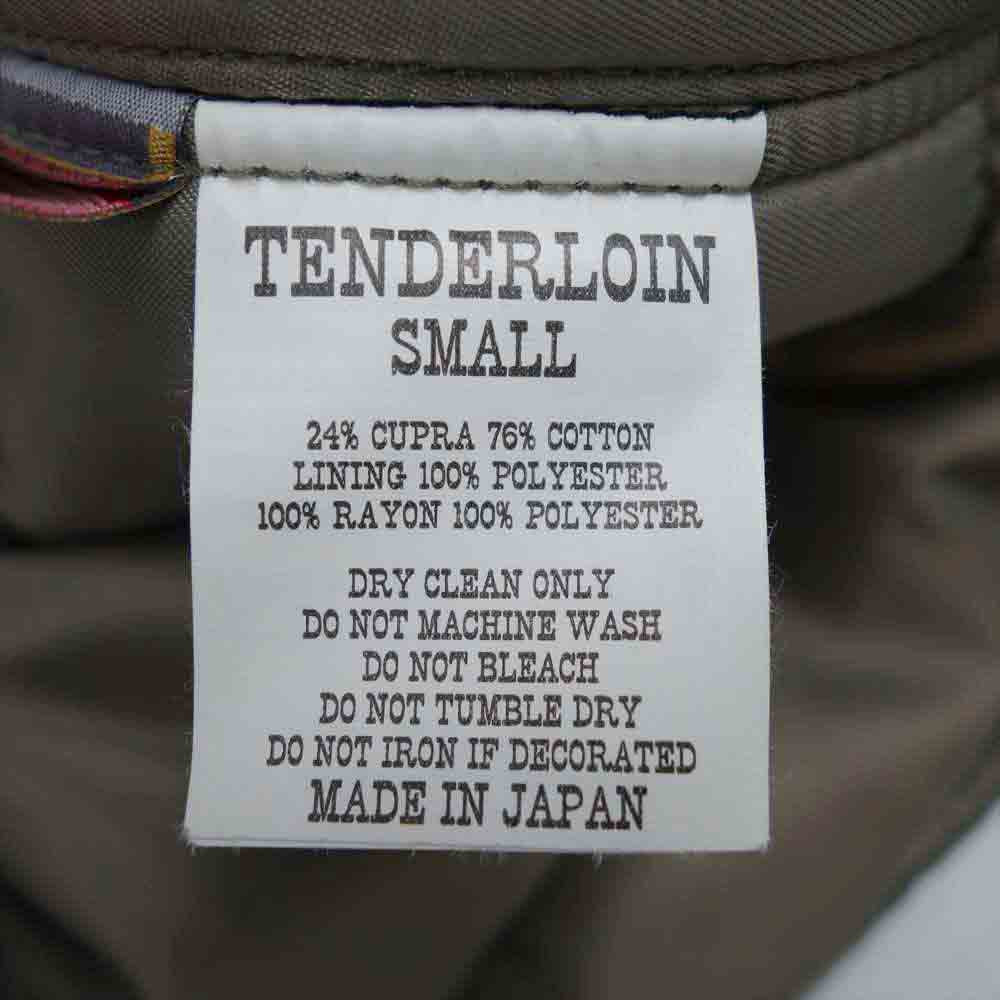 TENDERLOIN テンダーロイン T-3B N-3B ミリタリー ジャケット カーキ系 S【中古】