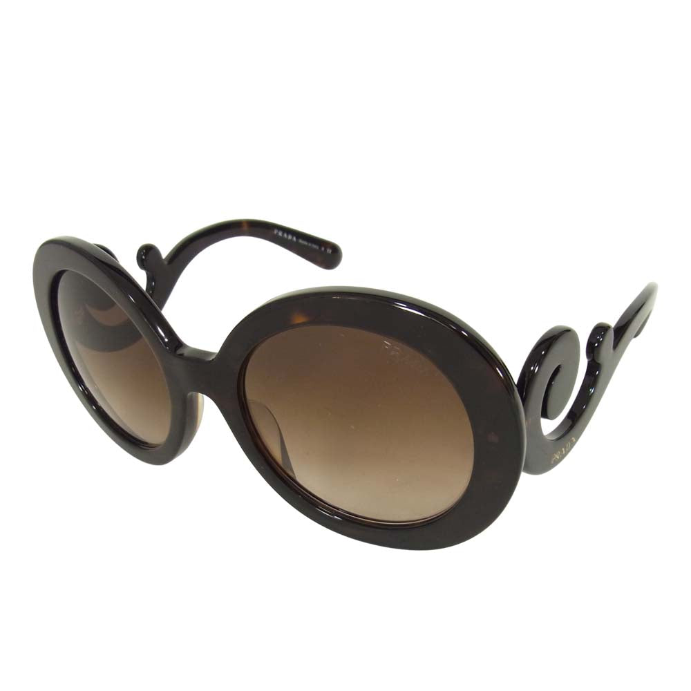 PRADA プラダ SPR27N-A ミニマル バロックシリーズ サングラス 2AU-6S1 ブラウン系 55□22 135【中古】