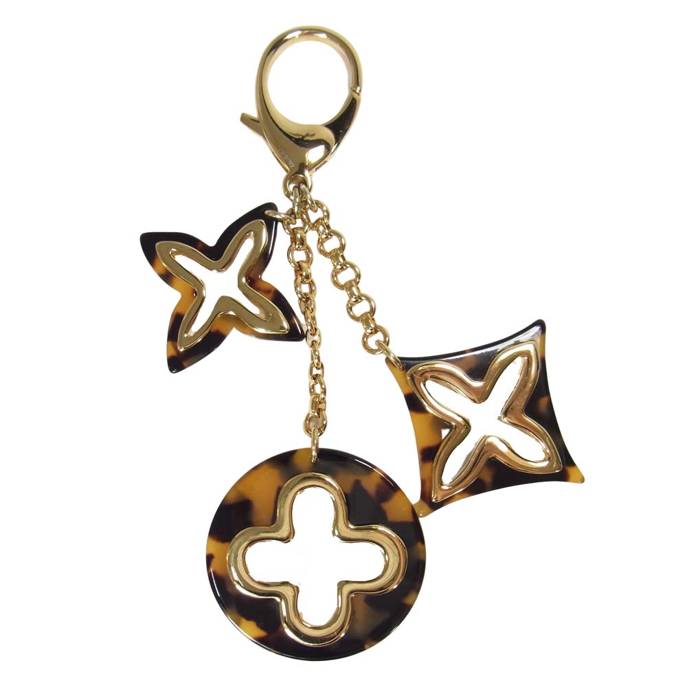 LOUIS VUITTON ルイ・ヴィトン M65844 ビジュー サック アンソレンス キーホルダー チャーム ブラウン系【中古】