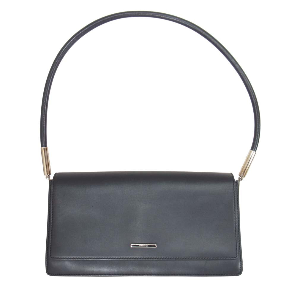 GUCCI グッチ 01235 000926 レザー ハンド バッグ ブラック系【中古】