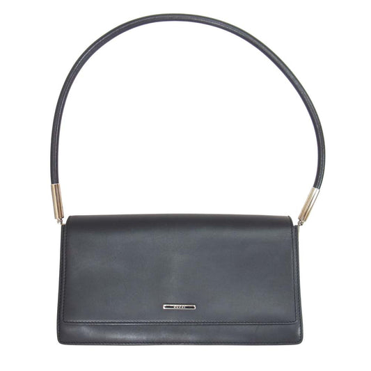 GUCCI グッチ 01235 000926 レザー ハンド バッグ ブラック系【中古】