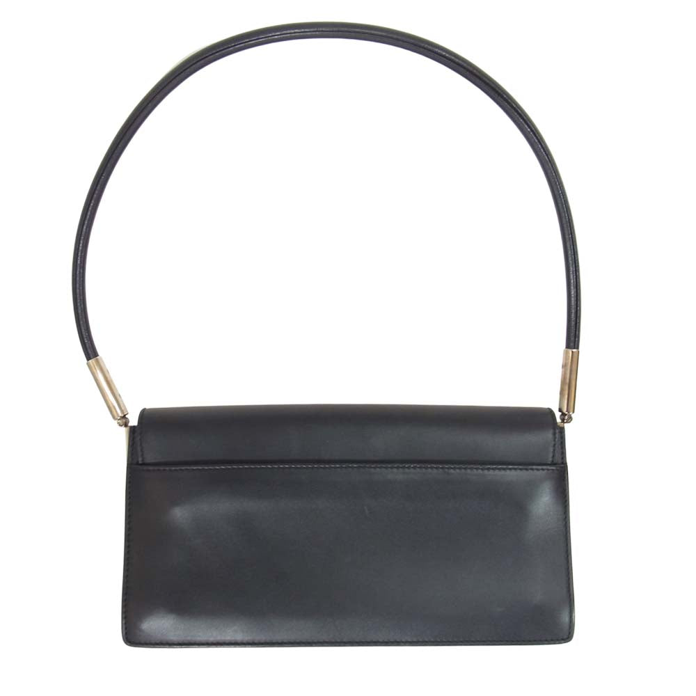 GUCCI グッチ 01235 000926 レザー ハンド バッグ ブラック系【中古】