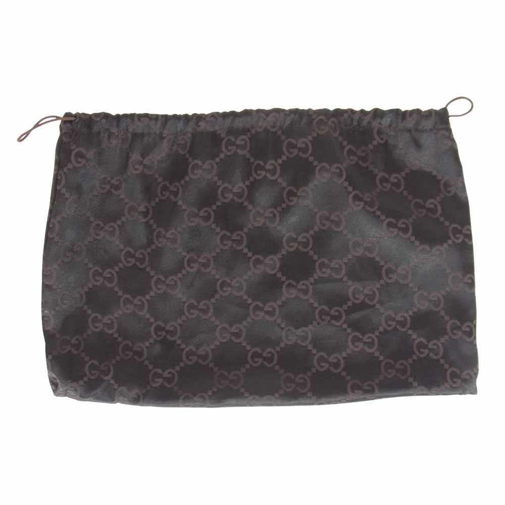 GUCCI グッチ 01235 000926 レザー ハンド バッグ ブラック系【中古】