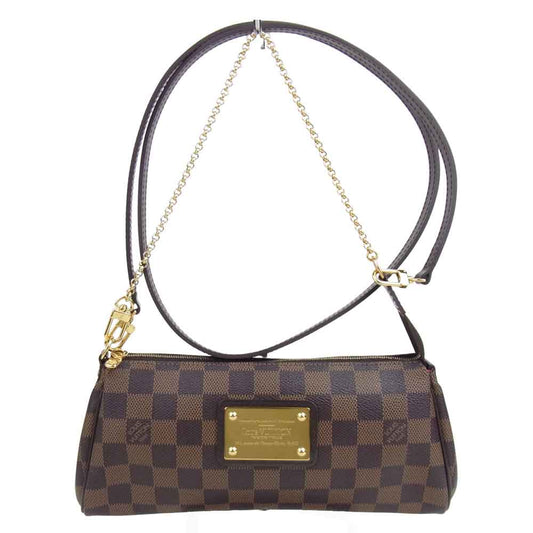 LOUIS VUITTON ルイ・ヴィトン N55213  ダミエ エヴァ ショルダー バッグ ブラウン系【中古】