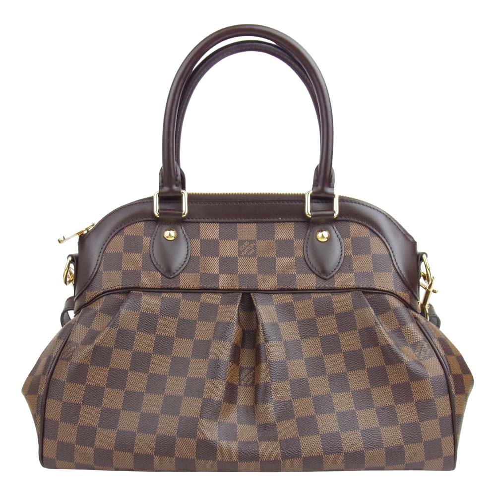 LOUIS VUITTON ルイ・ヴィトン N51997 ダミエ トレヴィPM ハンド バッグ ブラウン系【中古】