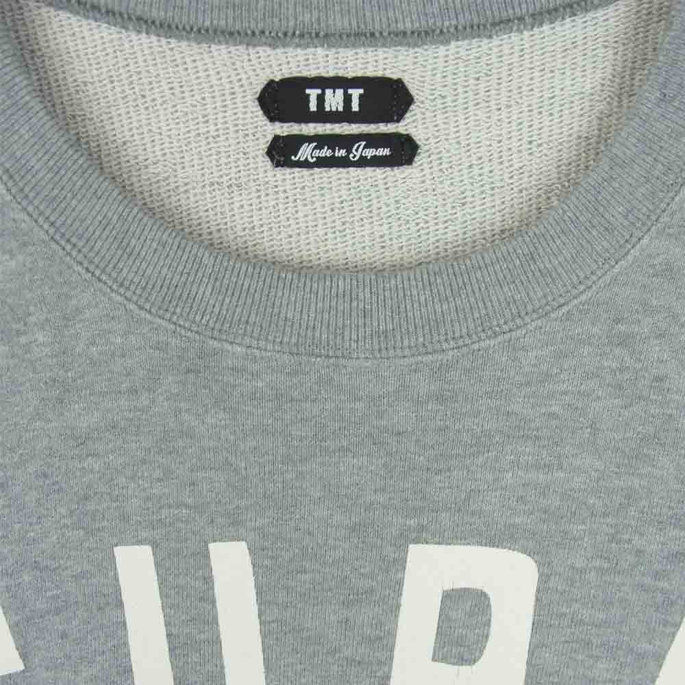 TMT ティーエムティー TSW-S21PN03 PEANUTS ピーナッツ SURF サーフ トレーナー スウェット グレー系 XL【中古】