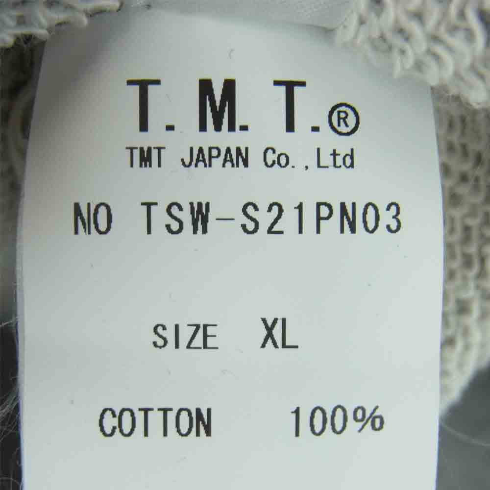 TMT ティーエムティー TSW-S21PN03 PEANUTS ピーナッツ SURF サーフ トレーナー スウェット グレー系 XL【中古】