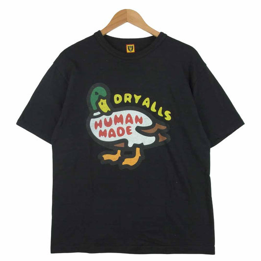 HUMAN MADE ヒューマンメイド DUCK TEE ダック 半袖 Tシャツ コットン 日本製 ブラック系 L【中古】