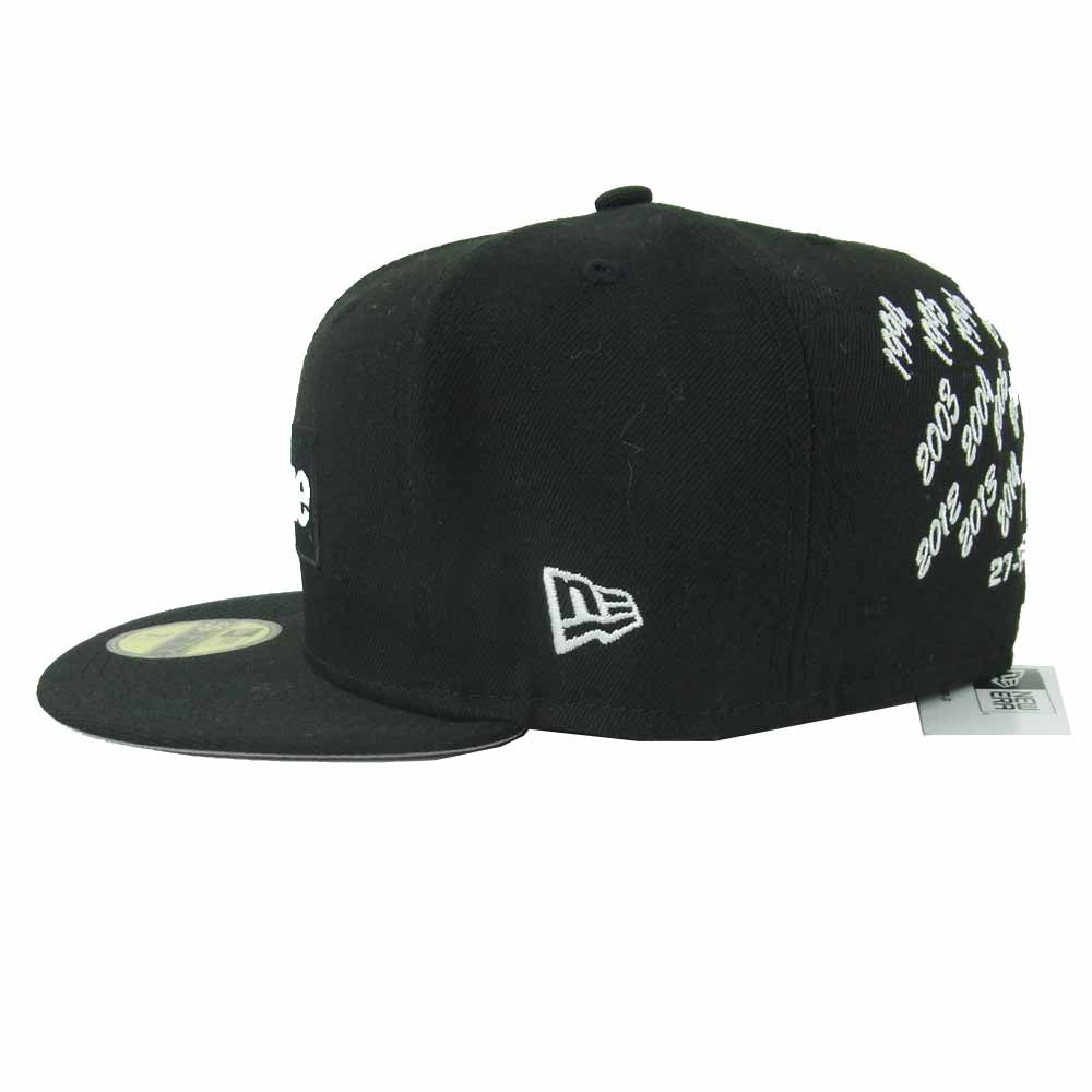 Supreme シュプリーム 21SS New Era Champions Box Logo Cap ニューエラ チャンピオンズ ボックス ロゴ キャップ 帽子 ブラック系 7.5【極上美品】【中古】