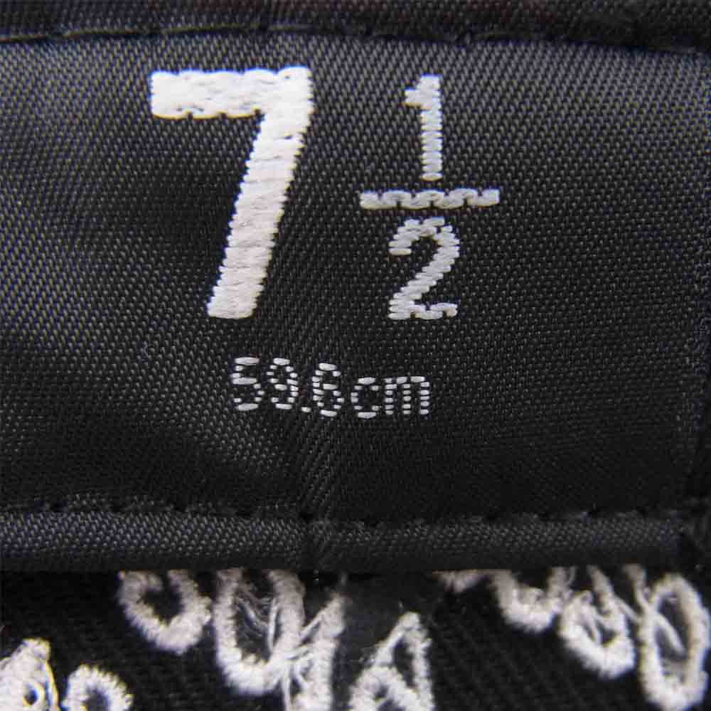 Supreme シュプリーム 21SS New Era Champions Box Logo Cap ニューエラ チャンピオンズ ボックス ロゴ キャップ 帽子 ブラック系 7.5【極上美品】【中古】