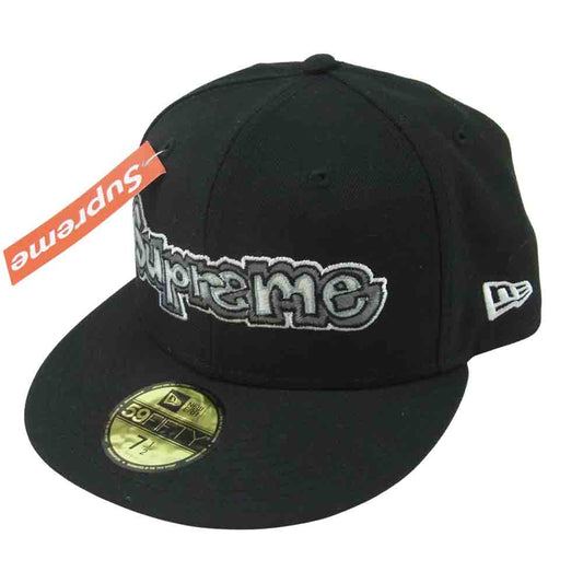 Supreme シュプリーム 21SS Gonz Logo New Era ゴンズロゴ ニューエラ キャップ 帽子 ブラック系 L 7.5【新古品】【未使用】【中古】