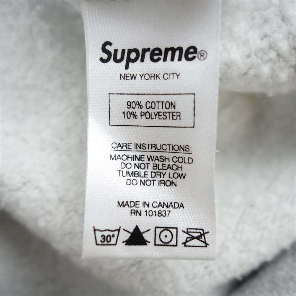 Supreme シュプリーム 20SS Cutout Logo Crewneck カットアウト ボックス ロゴ クルーネック スウェット シャツ トレーナー グレー系 M【中古】