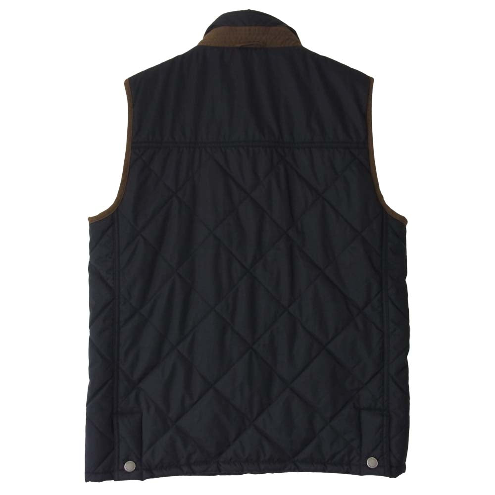 TOMMY HILFIGER トミーヒルフィガー キルティング ベスト ブラック系 XS【中古】