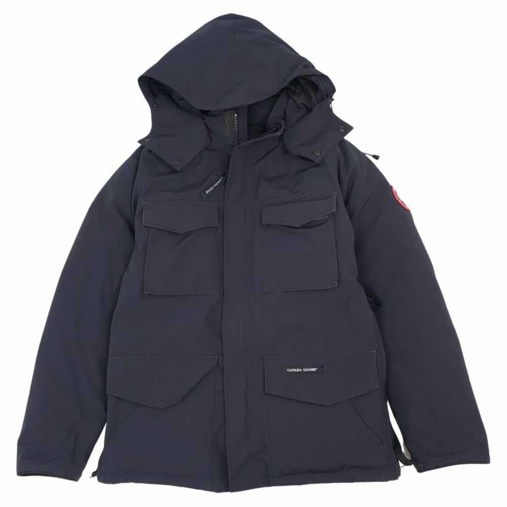 CANADA GOOSE カナダグース 4078JM 国内正規 グリフィン KAMLOOPS カムループス ダウン ジャケット ダークネイビー系 M【中古】
