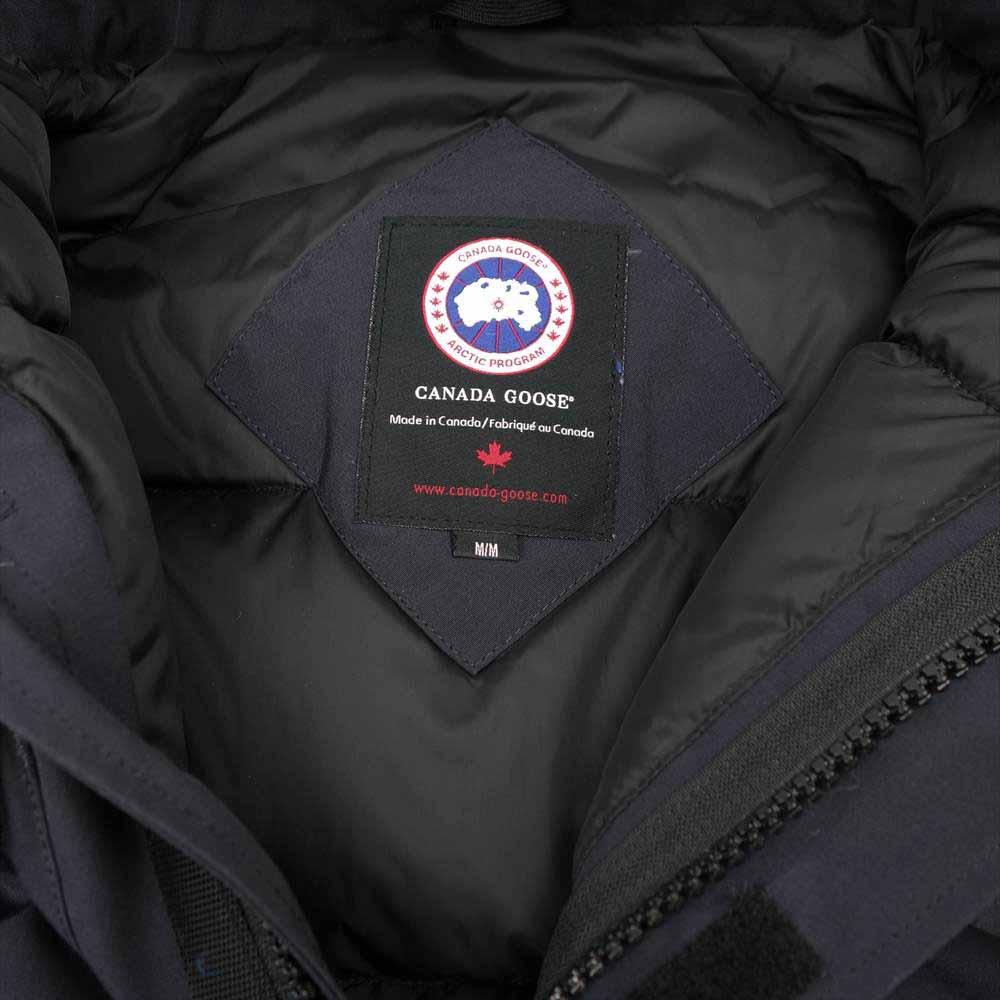 CANADA GOOSE カナダグース 4078JM 国内正規 グリフィン KAMLOOPS カムループス ダウン ジャケット ダークネイビー系 M【中古】
