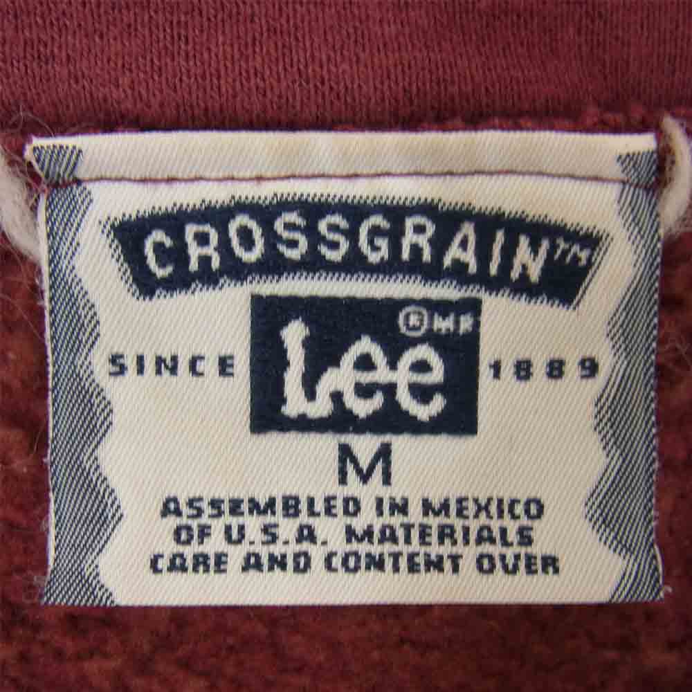 Lee リー 90s クルーネック スウェット エンジ系 M【中古】