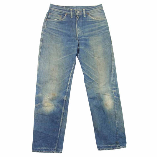Levi's リーバイス オリジナル カナダ製 BIGE ボタン裏94 ライトニングジップ 502 デニム パンツ インディゴブルー系 W30程度【中古】