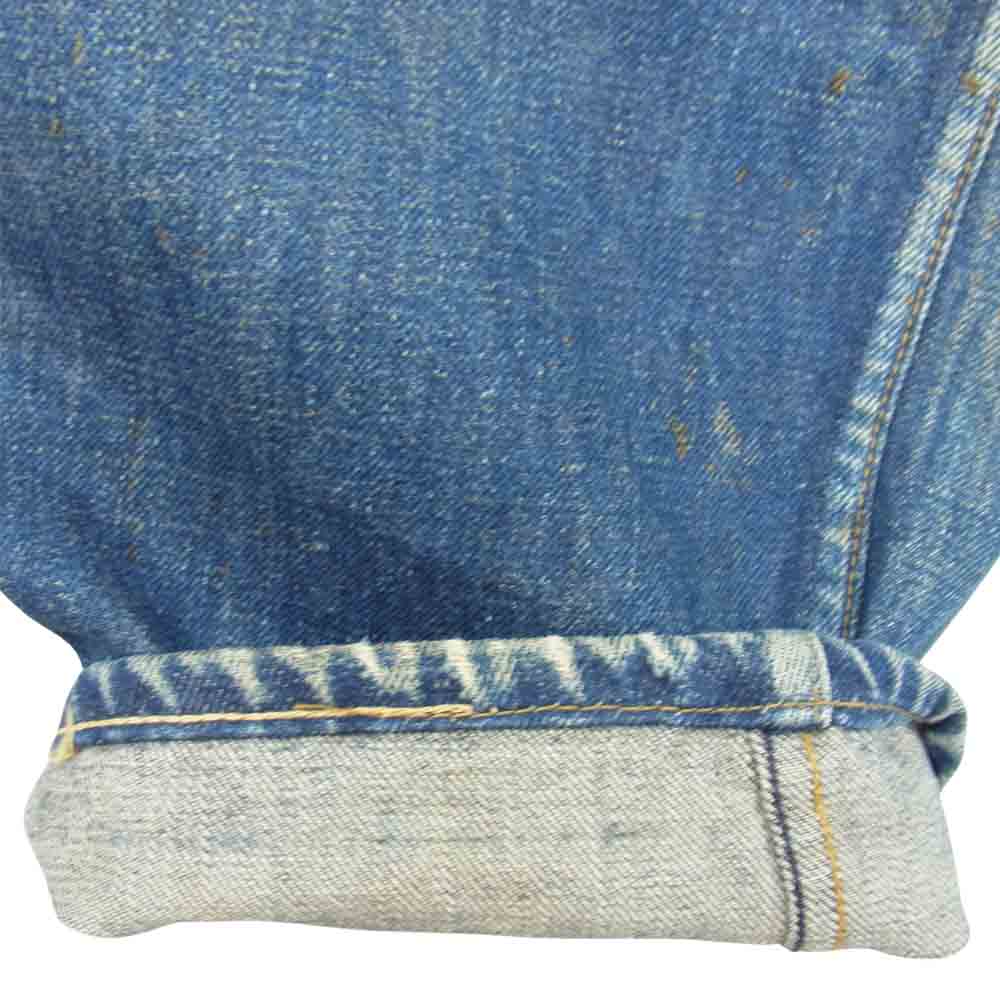 Levi's リーバイス オリジナル カナダ製 BIGE ボタン裏94 ライトニングジップ 502 デニム パンツ インディゴブルー系 W30程度【中古】