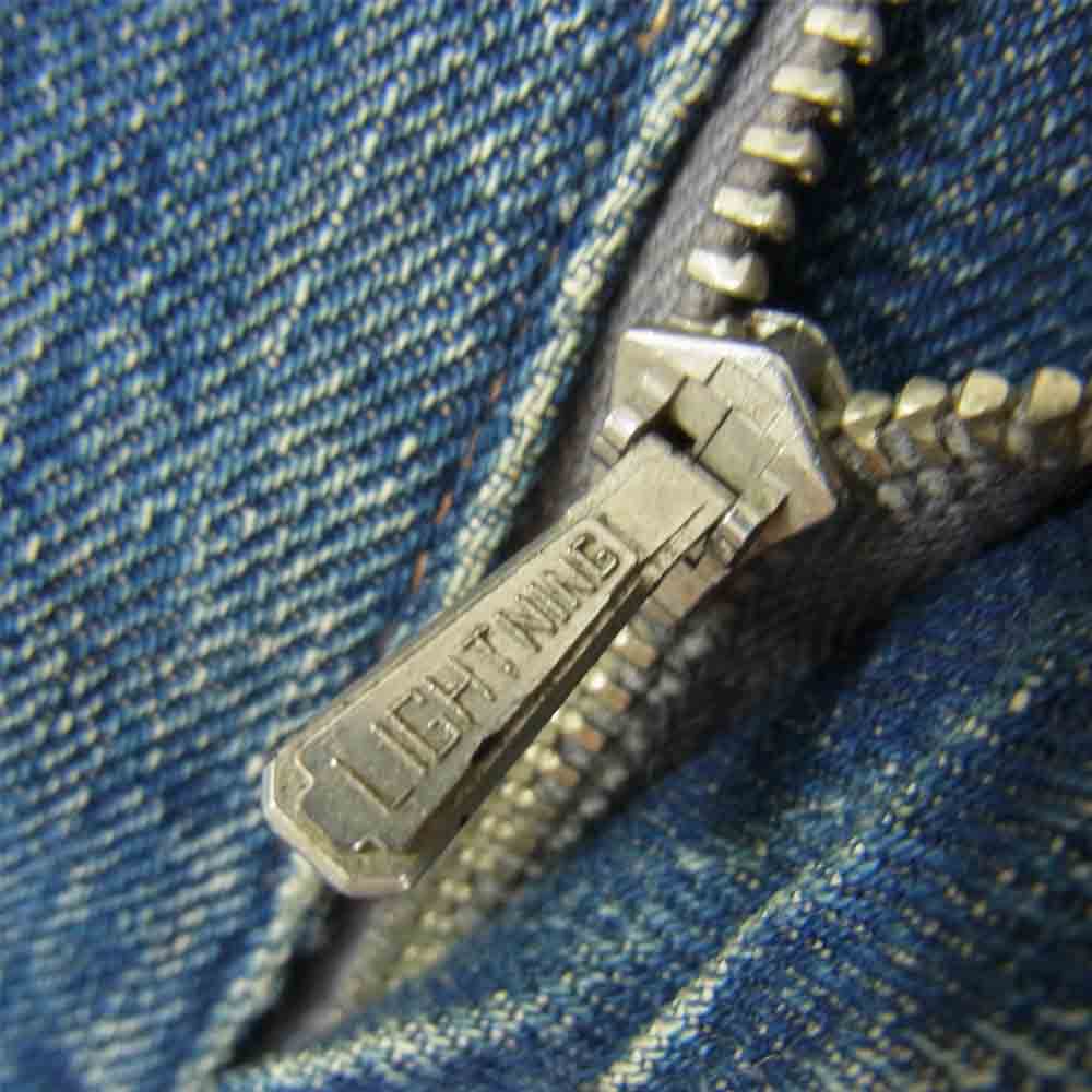 Levi's リーバイス オリジナル カナダ製 BIGE ボタン裏94 ライトニングジップ 502 デニム パンツ インディゴブルー系 W30程度【中古】