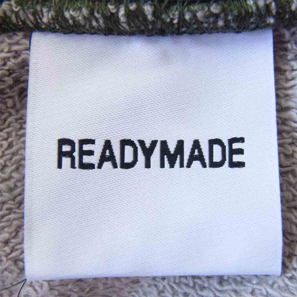 READY MADE レディメイド RE-CO-CM-00-00-196 HOODIE タイガーカモ チャンピオンオマージュロゴ フーディー マルチカラー系 L【極上美品】【中古】